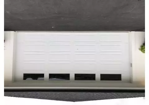Double car garage door